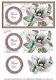 Lilac Butterfly Thank You Dl Decoupage Topper