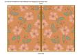 Borange Flora Colour 7x5 Cut and Fold Card