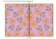 Lilac Flora Colour 7x5 Cut and Fold Card