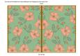 Mid Green Flora Colour 7x5 Cut and Fold Card