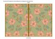 Olive Flora Colour 7x5 Cut and Fold Card