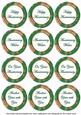 Dgreen Flora Colour Anniversary Mix Sentiment Round Toppers