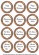 Dpink Flora Colour Anniversary Mix Sentiment Round Toppers