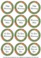 Mgreen Flora Colour Anniversary Mix Sentiment Round Toppers