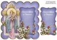 Blue m Mary Someone Special Christmas 8in Scallop Topper