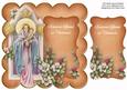 Borange m Mary Someone Special Christmas 8in Scallop Topper
