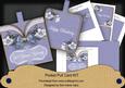 Blue Magnolia 90 Years Young Vintage Pocket Pull Card Kit