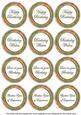 Olive Flora Colour Birthday Mix Sentiment Round Toppers