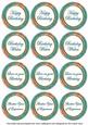 Teal Flora Colour Birthday Mix Sentiment Round Toppers