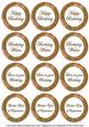 Vtea Flora Colour Birthday Mix Sentiment Round Toppers