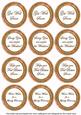 Borange Flora Col Get Well Soon Mix Sentiment Round Toppers