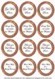 Pink Flora Col Get Well Soon Mix Sentiment Round Toppers