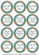 Teal Flora Col Get Well Soon Mix Sentiment Round Toppers
