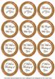 Boran Flora Col Thinking of You Mix Sentiment Round Toppers