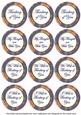 Dblue Flora Col Thinking of You Mix Sentiment Round Toppers