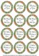 Mint Flora Col Thinking of You Mix Sentiment Round Toppers