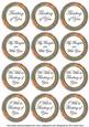 Silver Flora Col Thinking of You Mix Sentiment Round Toppers