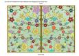 Mint Green Oriental Blossom Colour 7x5 Cut & Fold Card