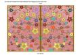 Pink Oriental Blossom Colour 7x5 Cut & Fold Card