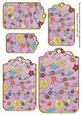 Lilac Oriental Blossom Colour Tag Embellishment Sheet