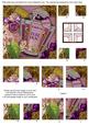 Lilac Perfume 80th Birthday 5in Quad Corner Stacker