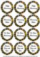 Black Lotus Colour Anniversary Mix Sentiment Sheet