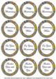 Blue Lotus Colour Anniversary Mix Sentiment Sheet
