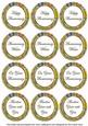 Olive Lotus Colour Anniversary Mix Sentiment Sheet