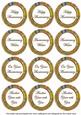 Vtea Lotus Colour Anniversary Mix Sentiment Sheet