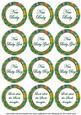 Dark Green Lotus Colour New Baby Mix Sentiment Sheet