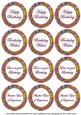 Cerise Lotus Colour Birthday Mix Sentiment Sheet