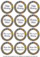 Dark Blue Lotus Colour Birthday Mix Sentiment Sheet