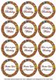Dark Red Lotus Colour Birthday Mix Sentiment Sheet