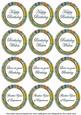 Dusky Teal Lotus Colour Birthday Mix Sentiment Sheet