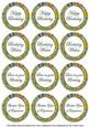 Mid Green Lotus Colour Birthday Mix Sentiment Sheet