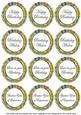 Mint Green Lotus Colour Birthday Mix Sentiment Sheet