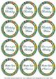 Teal Lotus Colour Birthday Mix Sentiment Sheet