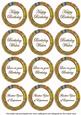 Vtea Lotus Colour Birthday Mix Sentiment Sheet
