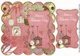 Pink Birdcage Fabulous Day 8in Scallop Topper