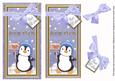 Blue Penguin Let It Snow Dl Topdown Topper