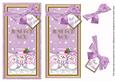 Lilac Snowman Trio Just for You Dl Topdown Topper
