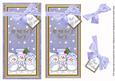 Blue Snowman Trio Just for You Dl Topdown Topper