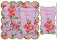 Lilac Sweetpeas Celebrate in Style 8in Scallop Topper