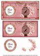Pink Birdcage Thank You Dl Decoupage Topper