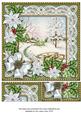 Pretty Snowscene Green 8in Picture Sheet
