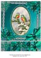 Blue Tits Ice 8in Picture Sheet