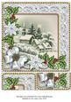 Dream Church Ice Poinsettia 8in Picture Sheet