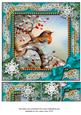 Red Robin Snow 8in Picture Sheet