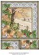 Winters Tale Poinsettia 8in Picture Sheet