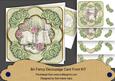 Glory Book Olive Rose Fancy 8in Decoupage Cf Kit
